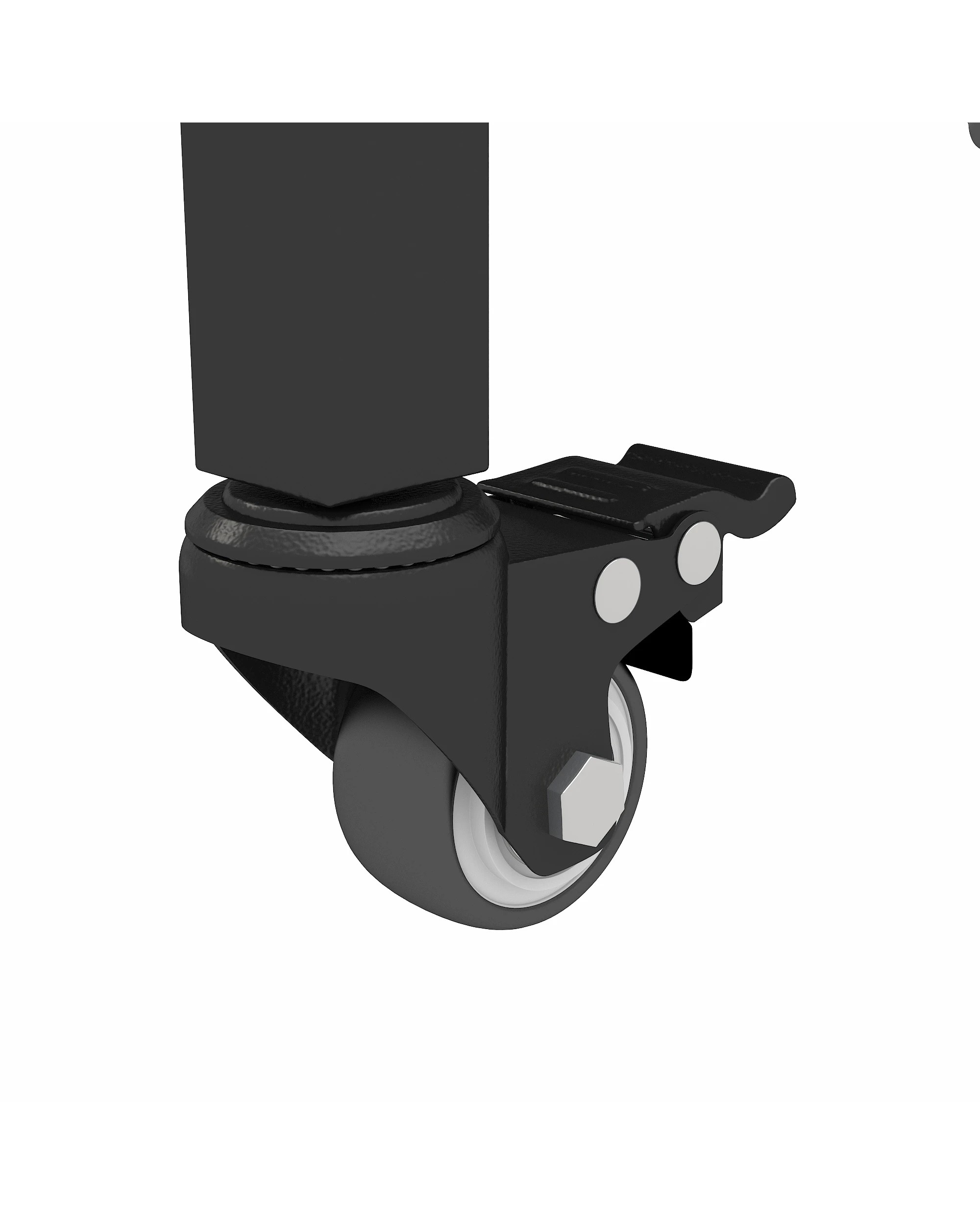 10 Advwin LED Side Table Sofa End Table w/ Power Outlets & Wheels Slim Bedside Table w/Reversible Drawer  - Black, 10 of 10