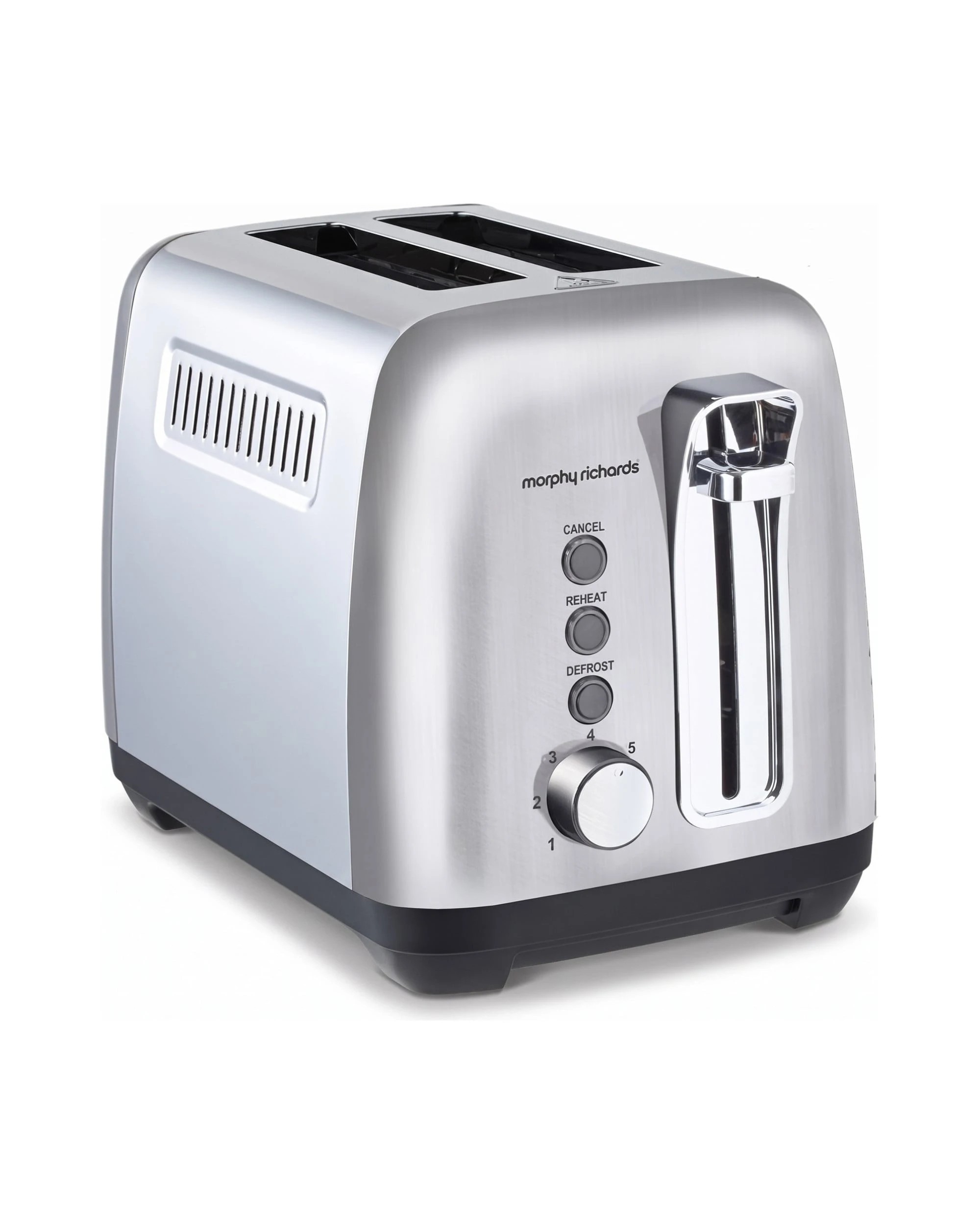 Morphy Richards Equip Kettle and Toaster Set Brushed Stainless Steel 1L ...