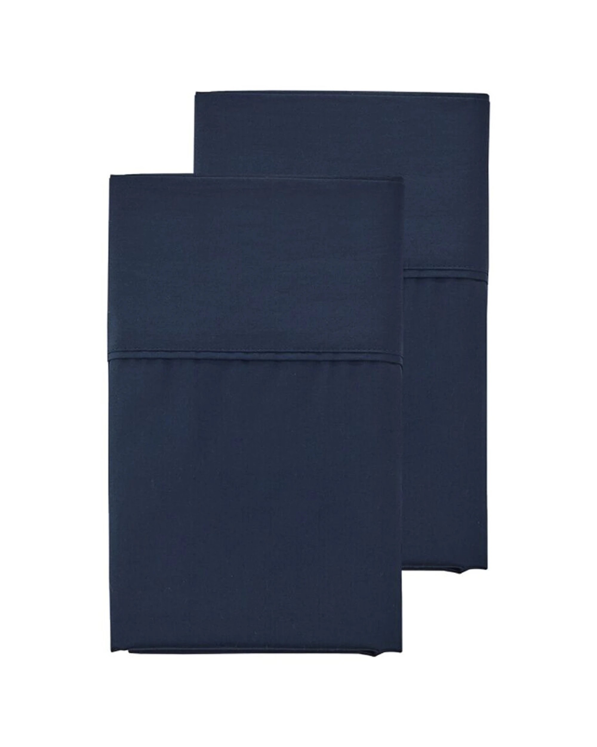 1 Grosvenor House Egyptian Cotton Standard Pillowcases 2pc 500TC - Blue, 1 of 3