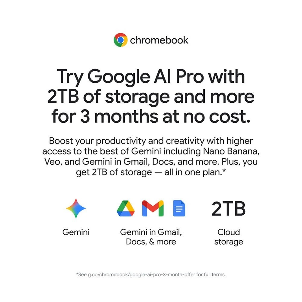 7 HP 14" Touch Chromebook Laptop N100 4/64GB Grey, 7 of 7