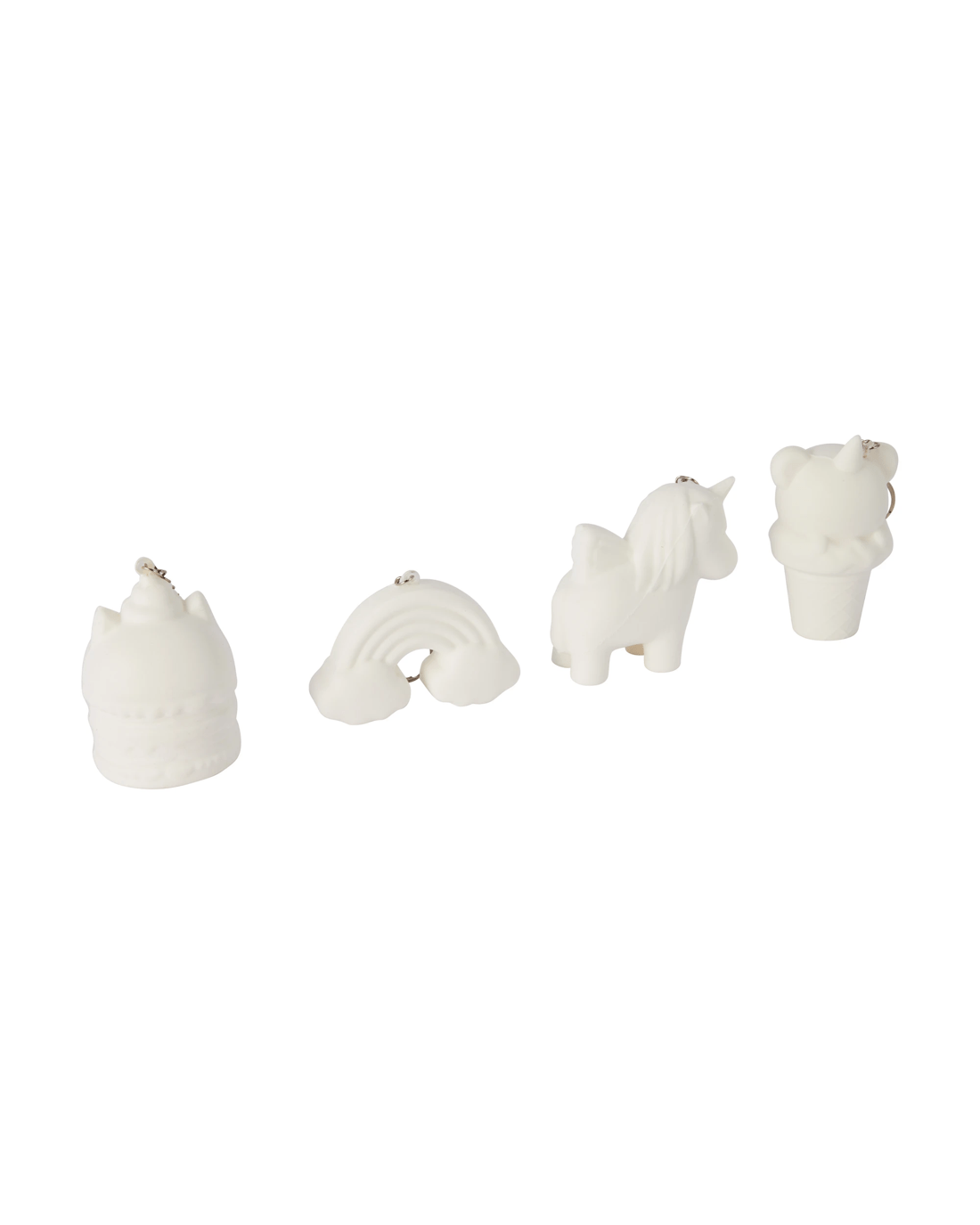 7 Paint Your Own Squishy Keyrings, 7 of 10