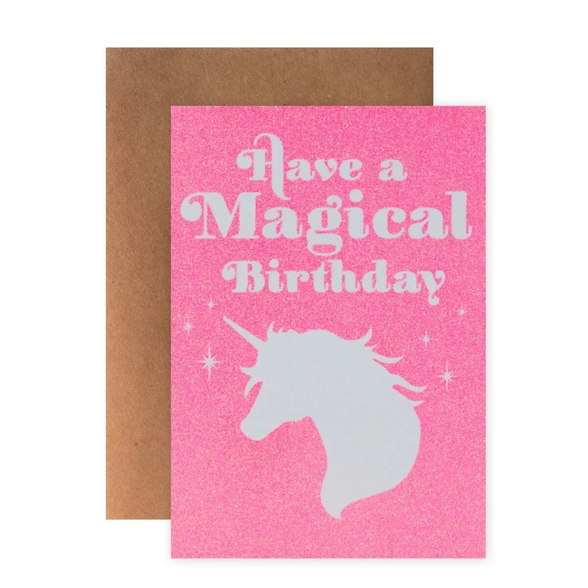 1 Connections from Hallmark Birthday Card - Magical Unicorn, 1 of 3