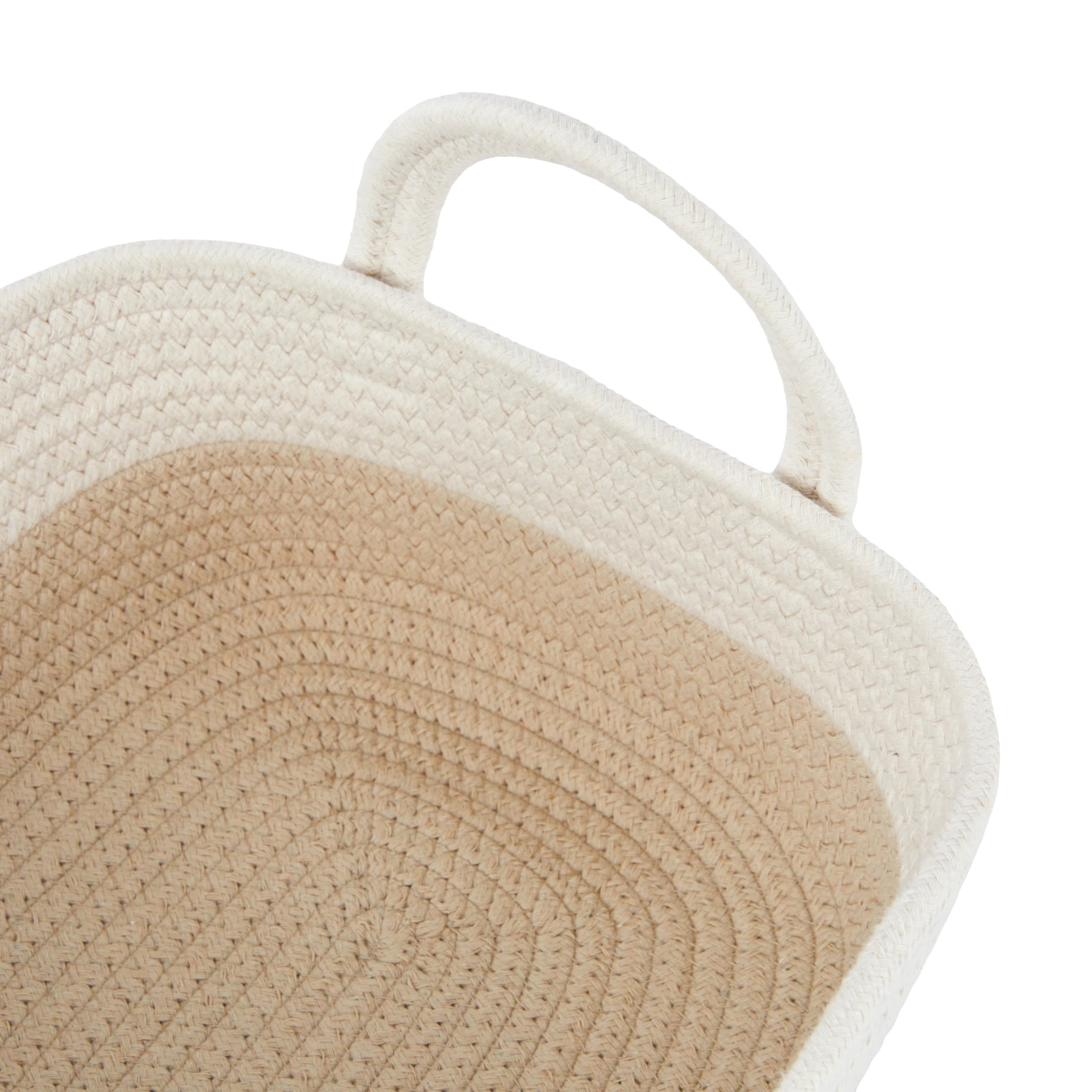 3 3 Pack Nestled Storage Baskets - Beige, 3 of 5