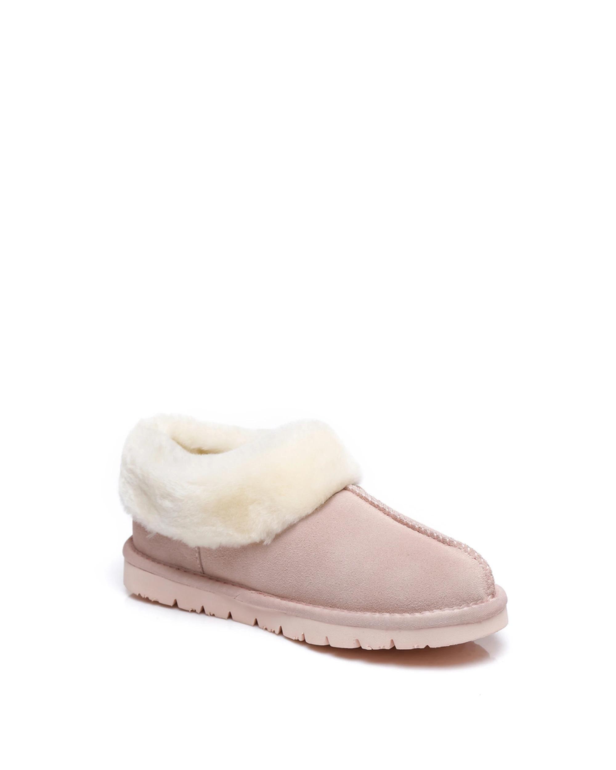 2 Australian Shepherd UGG Unisex Homey Slippers PINK, 2 of 5