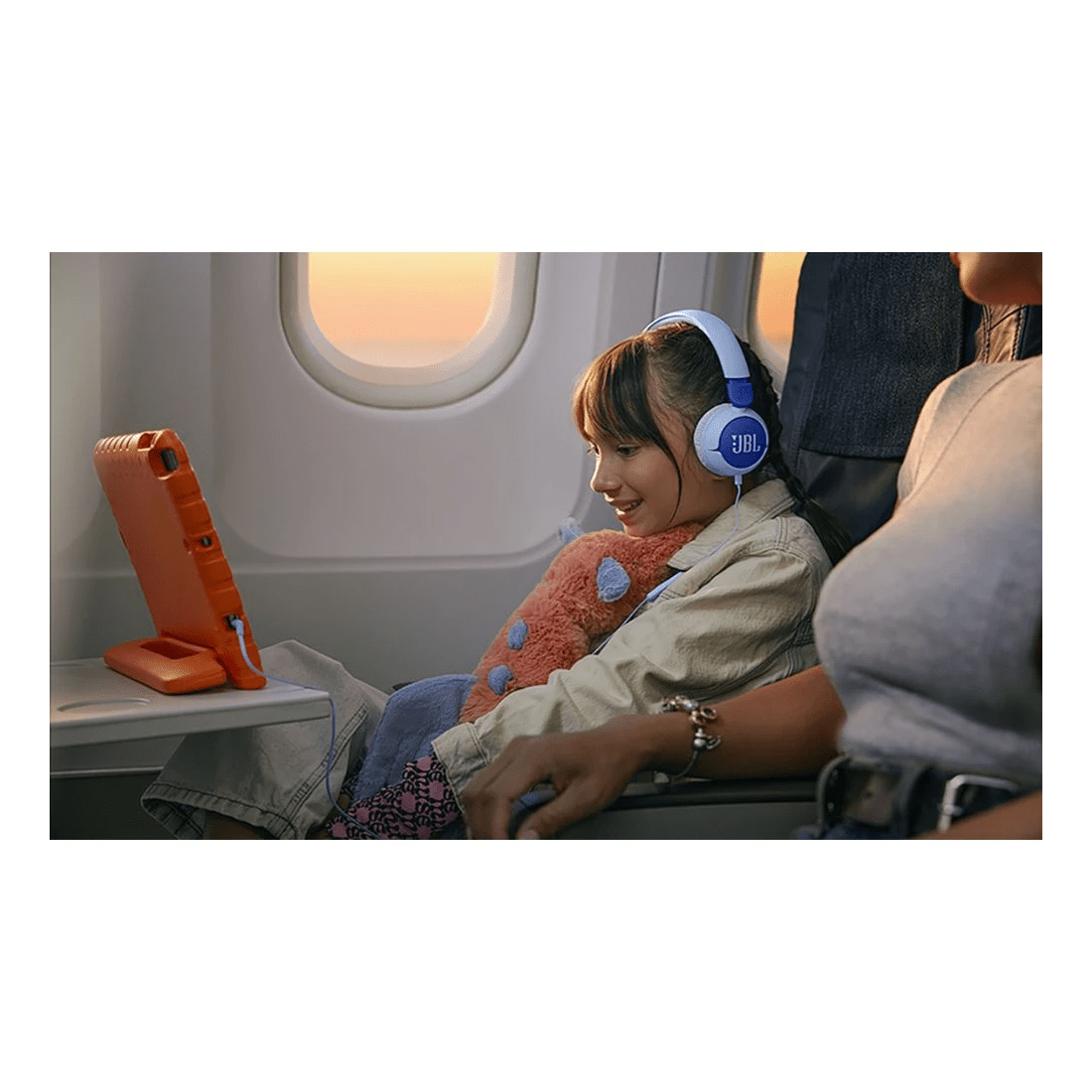 10 JBL JR320 Kids On-Ear Headphones Blue, 10 of 10