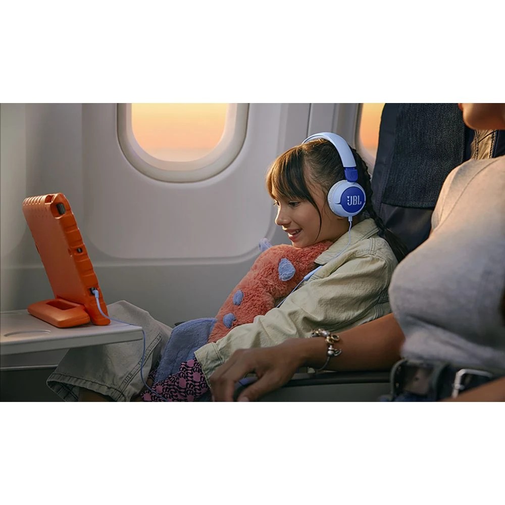 10 JBL JR320 Kids On-Ear Headphones Blue, 10 of 10