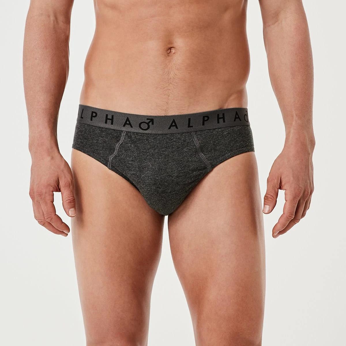 5 5 Pack Attached Elastic Hipster Briefs Mix Marle, 5 of 10