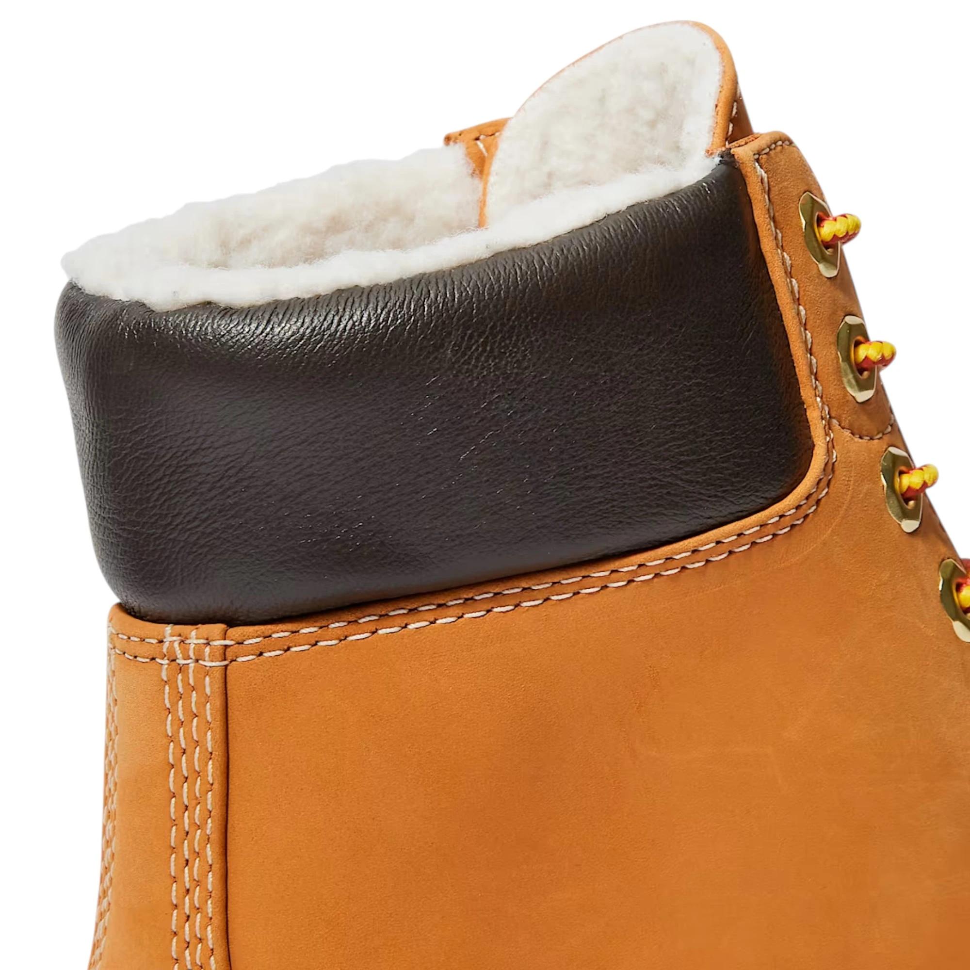 6 Timberland Mens 6-Inch Premium Waterproof Winter Warm-Lined Wide Boot WHEAT, 6 of 7