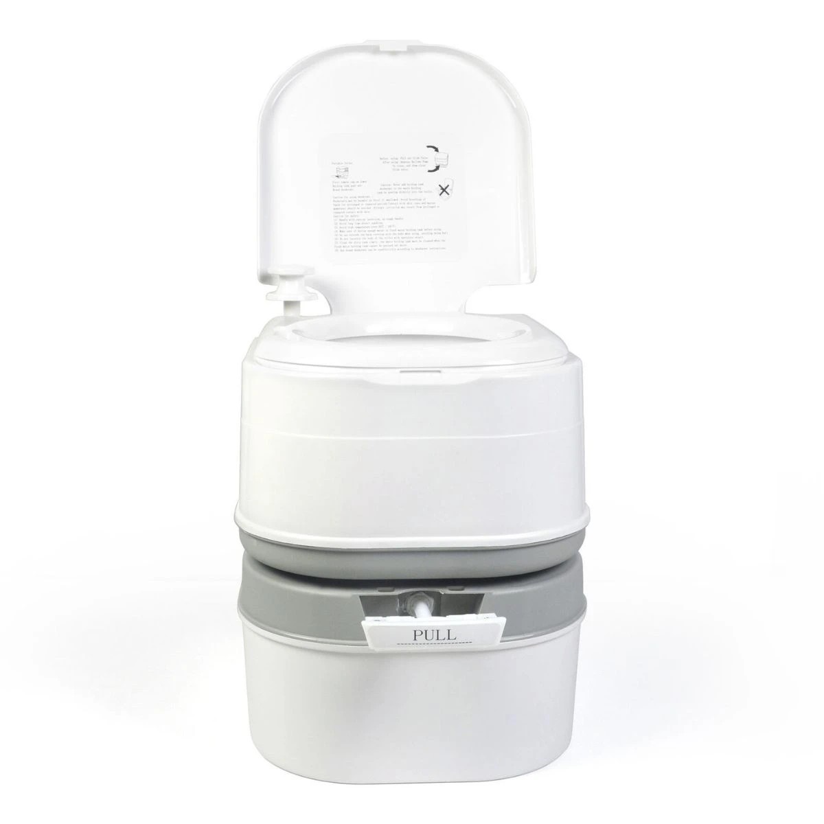 2 Hacienda 24L Portable Camping, Caravanning Toilet with Odour-Resistant Seal, 2 of 6