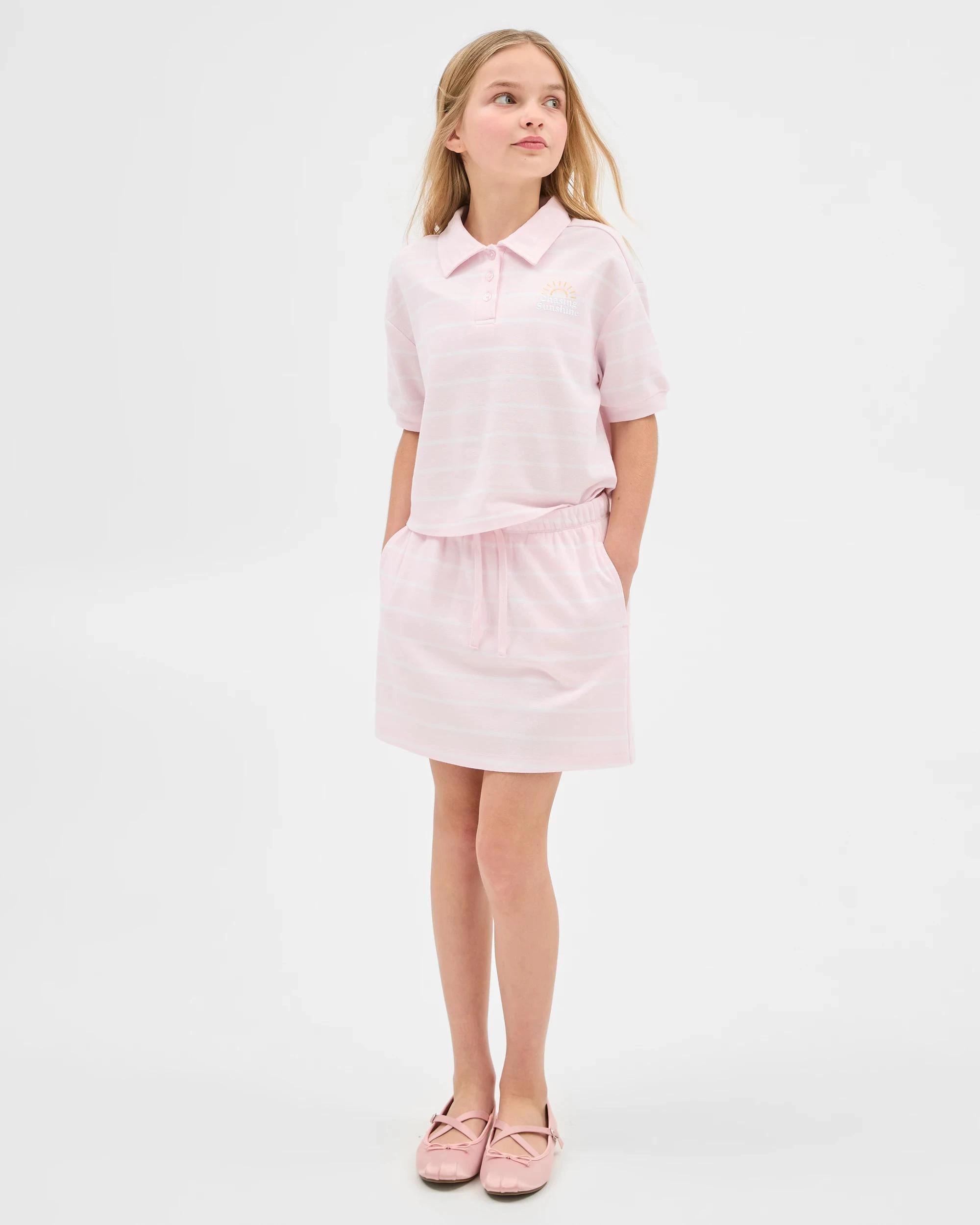 2 Target Australian Cotton Blend Polo Top CRADLE PINK, 2 of 7