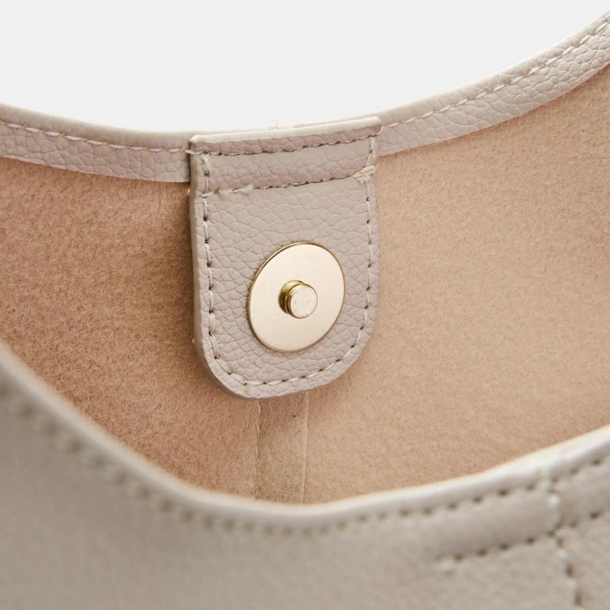 4 Slouchy Shoulder Bag SMOKEY TAUPE, 4 of 5