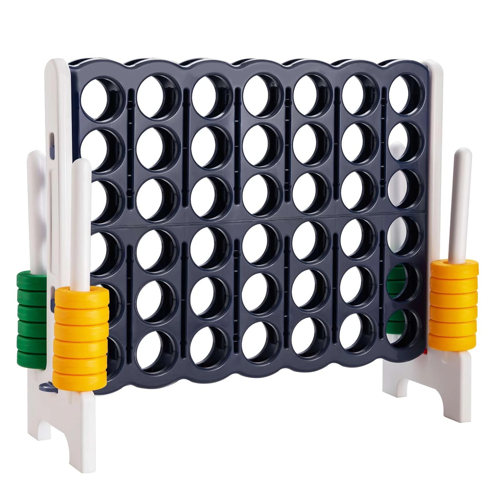 1 Costway 4-in-a-Row Board Game Connect 4, 1 of 3