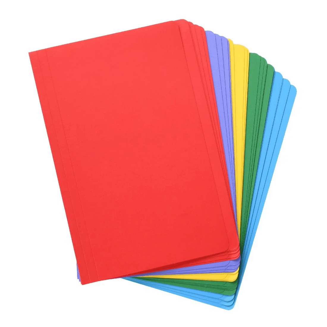 4 J.Burrows Foolscap Manila Folder Assorted 25 Pack, 4 of 4