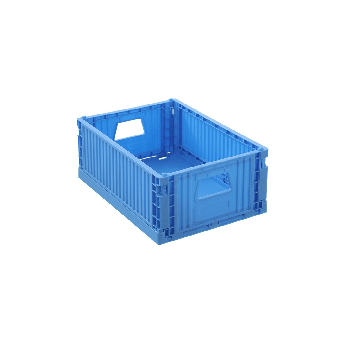 2 Boxsweden Foldaway Crate Storage 29x21cm Collapsible Storage Stackable
 - multi, 2 of 8
