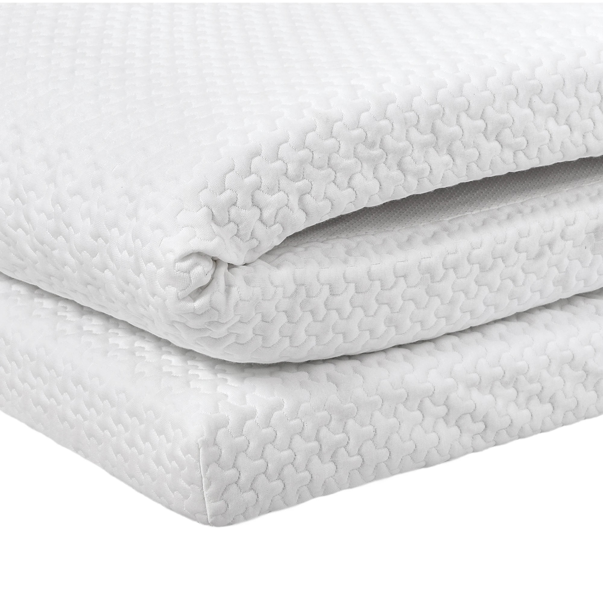 5 Dreamz Gel Memory Foam Mattress Topper Bed Cool Bamboo Cover Double Washable 8cm, 5 of 9