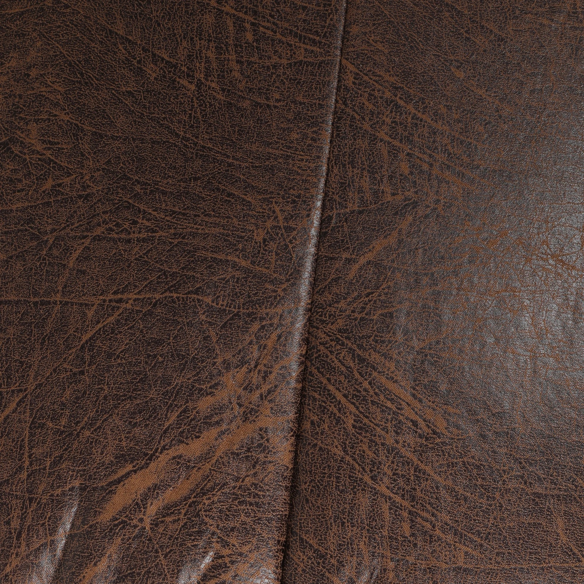 4 Marlow Bean Bag PU Cover Only - Brown, 4 of 6