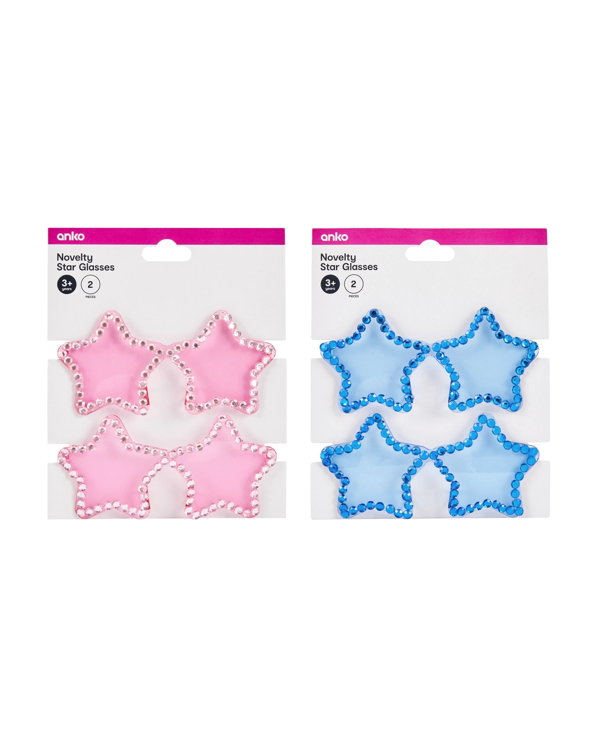 5 2 Piece Novelty Star Glasses, 5 of 5