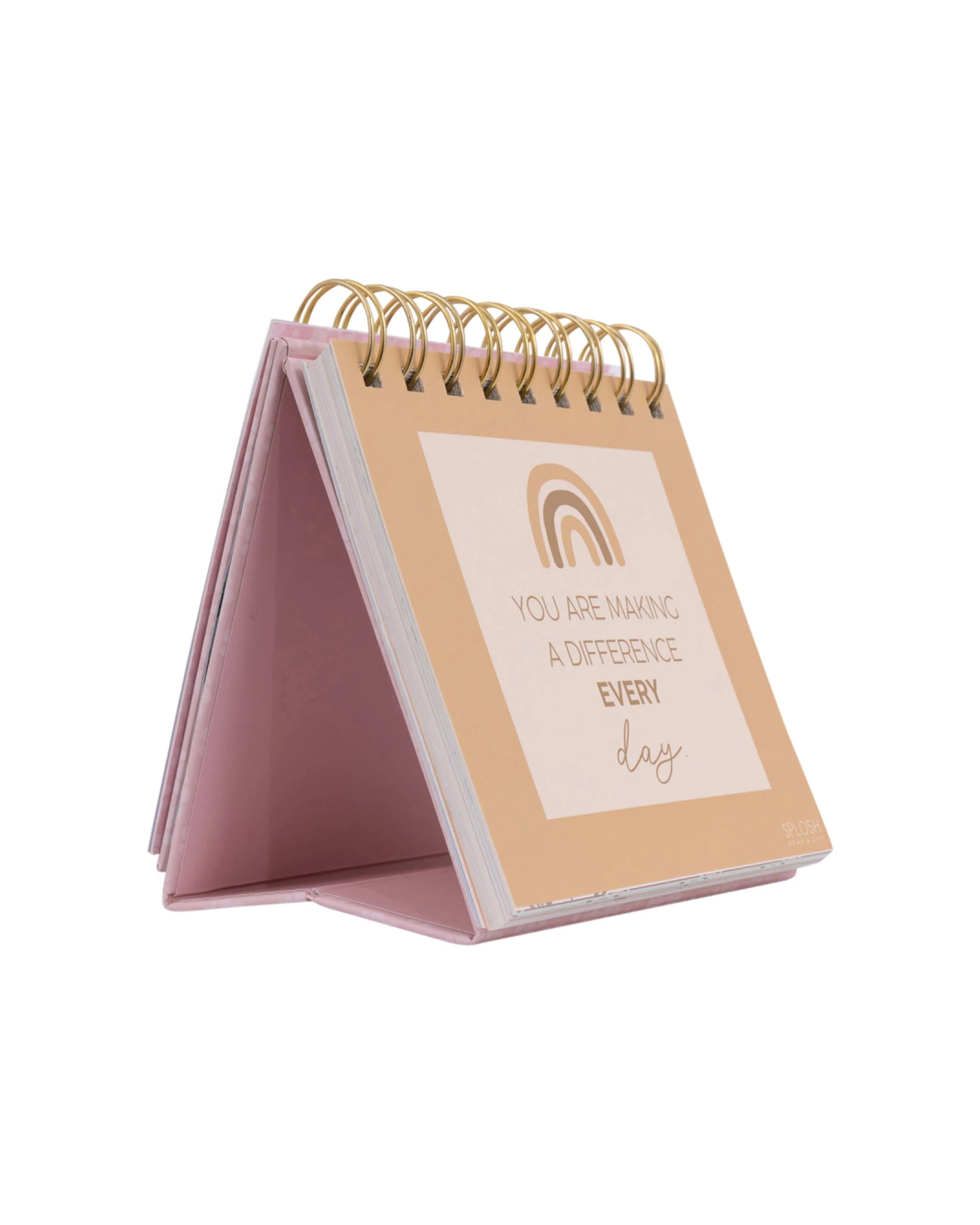 3 Splosh Teacher Affirmation Quotes 30-Page Flip Book 13.5cm Hardcover - Multi, 3 of 7