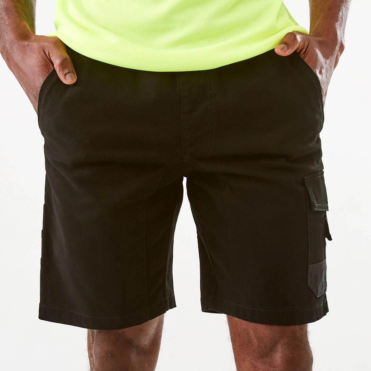 1 Jogger Work Shorts Black, 1 of 7