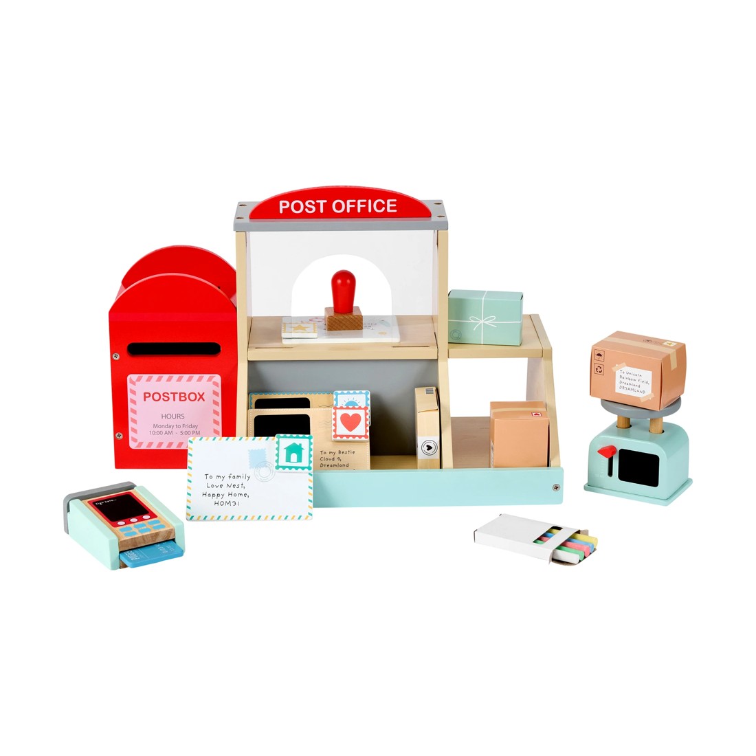 2 18 Piece Wooden Post Office, 2 of 10