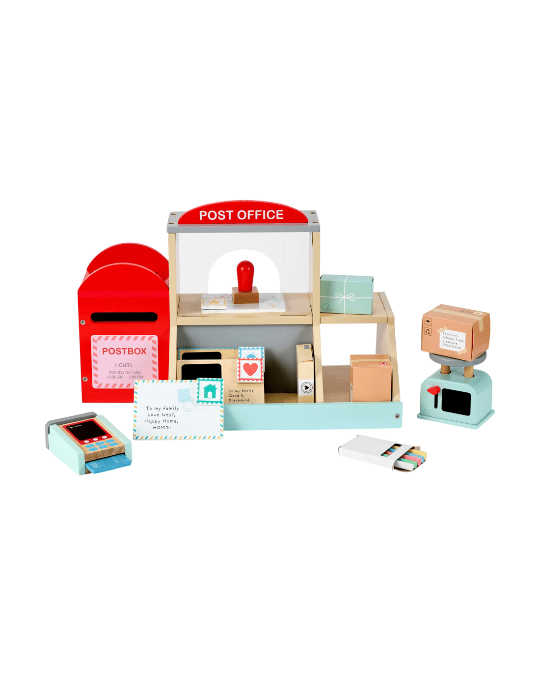 2 18 Piece Wooden Post Office, 2 of 10