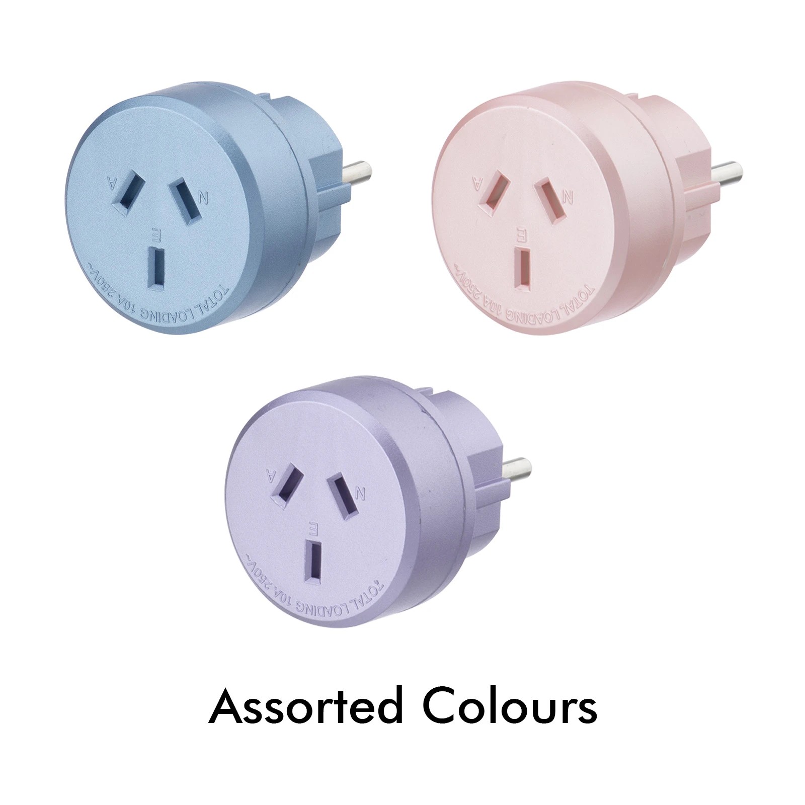 4 Adaptor Aus/NZ to EU - Assorted, 4 of 5