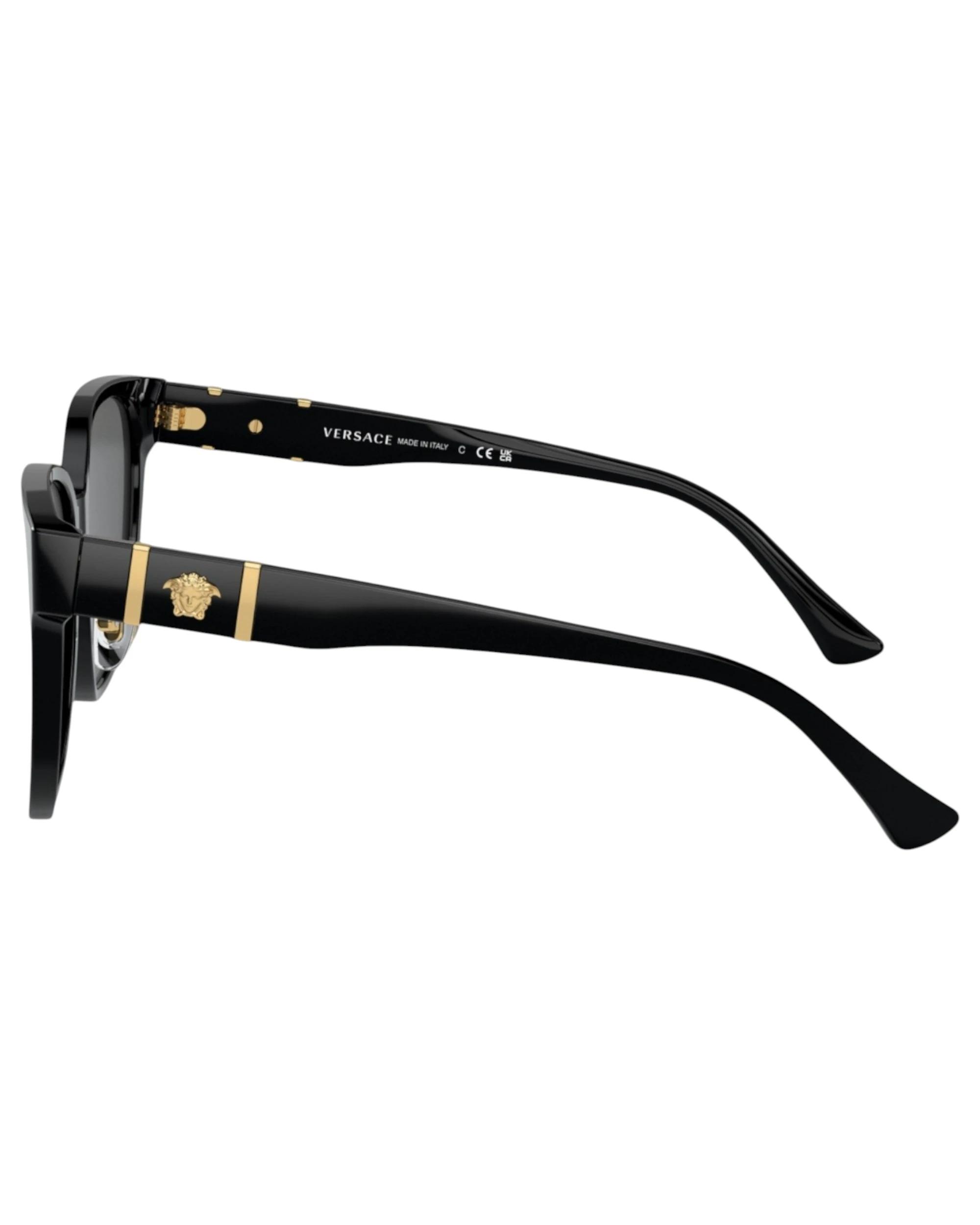 4 Versace Womens Sunglasses VE4460D Black/ Grey Sunnies BLACK/GREY, 4 of 4