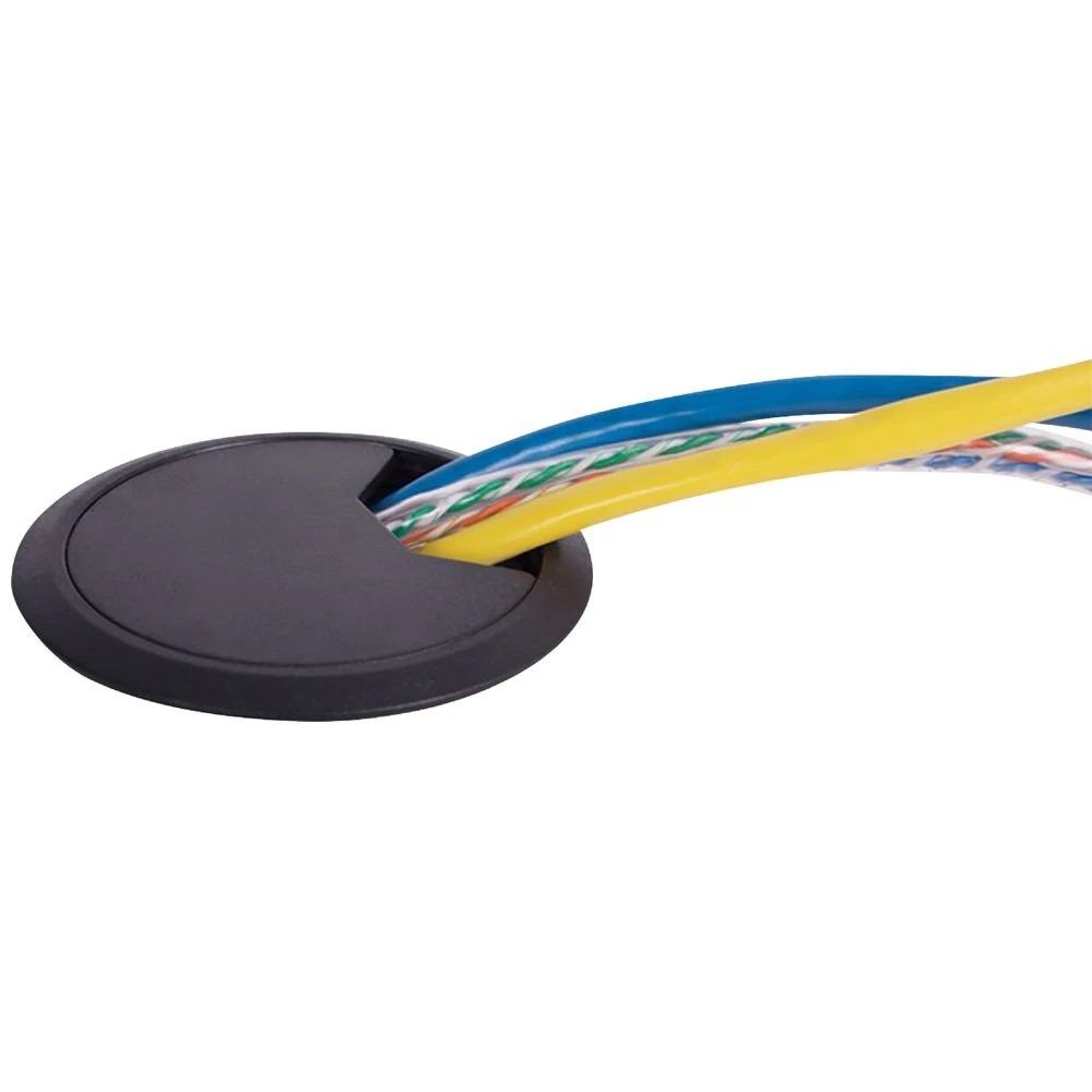 1 Keji Furniture Hole Cover 80mm Black, 1 of 3