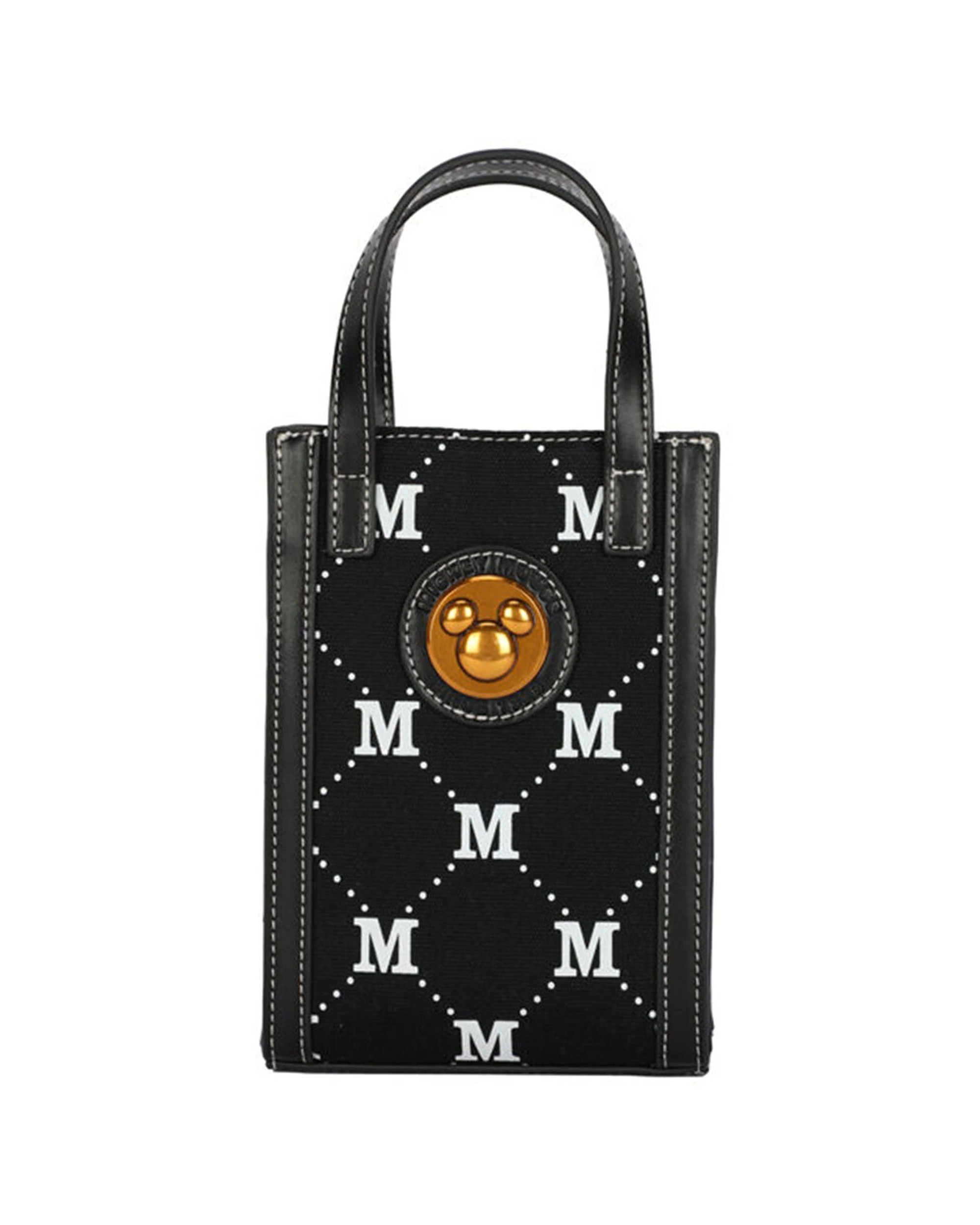 1 Disney Mickey Utility Shoulder Handbag Phone Bag Durable - Black, 1 of 6