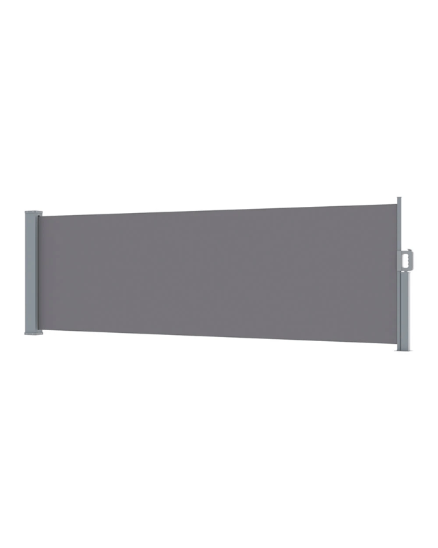 Instahut Side Awning Sun Shade Outdoor Blinds Retractable Screen 1X3M - 