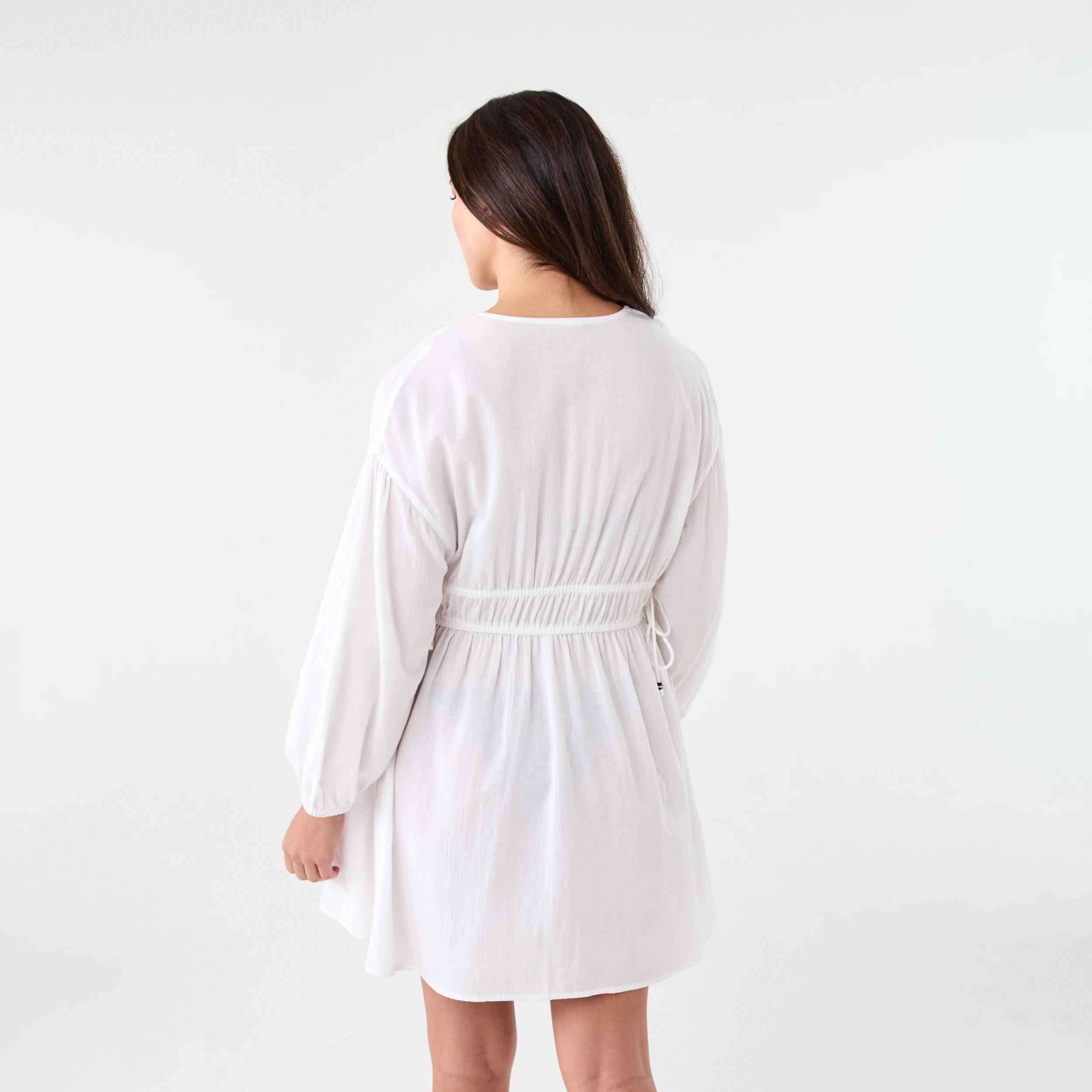 3 Beach Mini Dress WHITE, 3 of 7