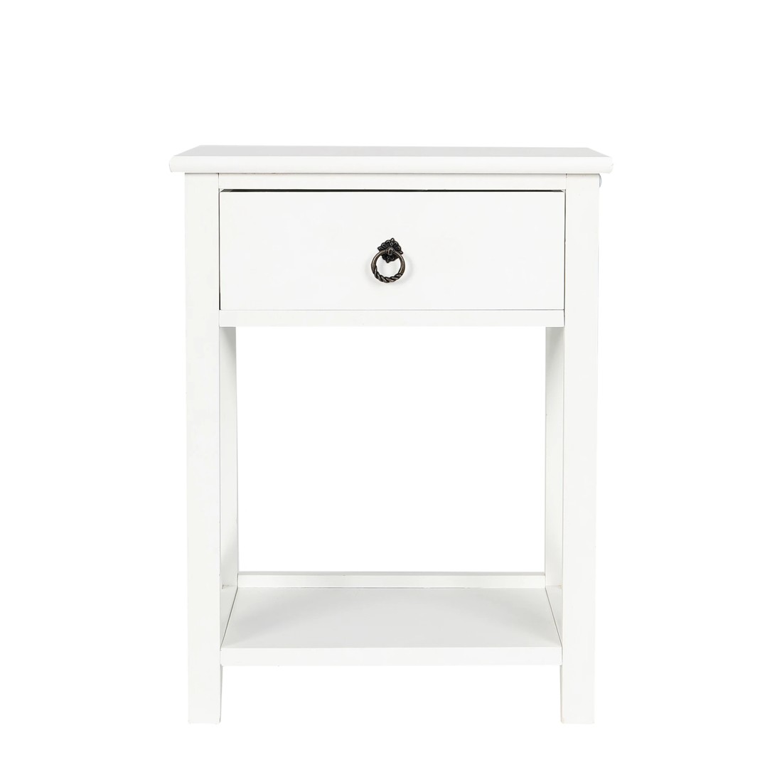 2 Levede Bedside Table - White, 2 of 3