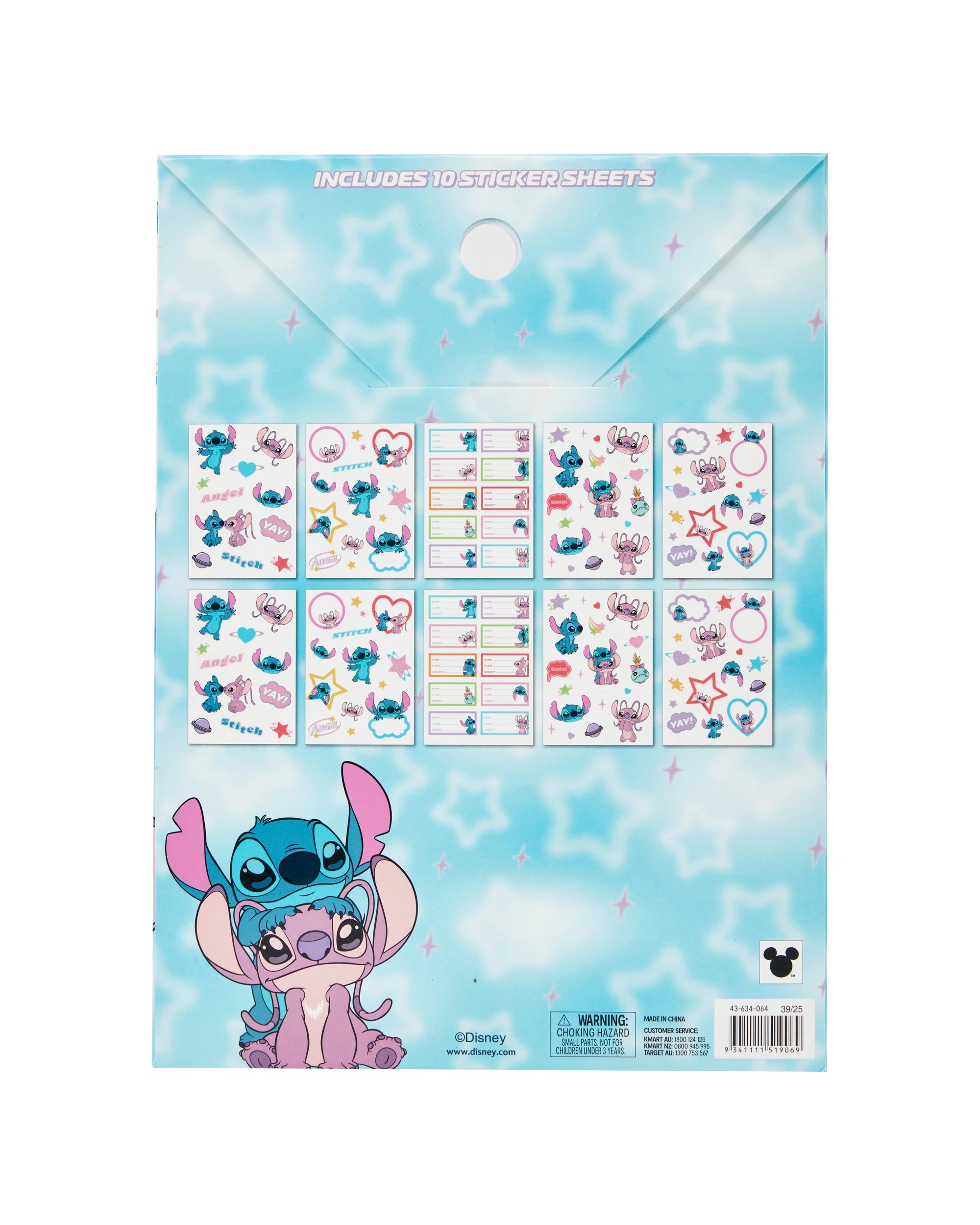 3 Disney Stitch Sticker Pack, 3 of 3