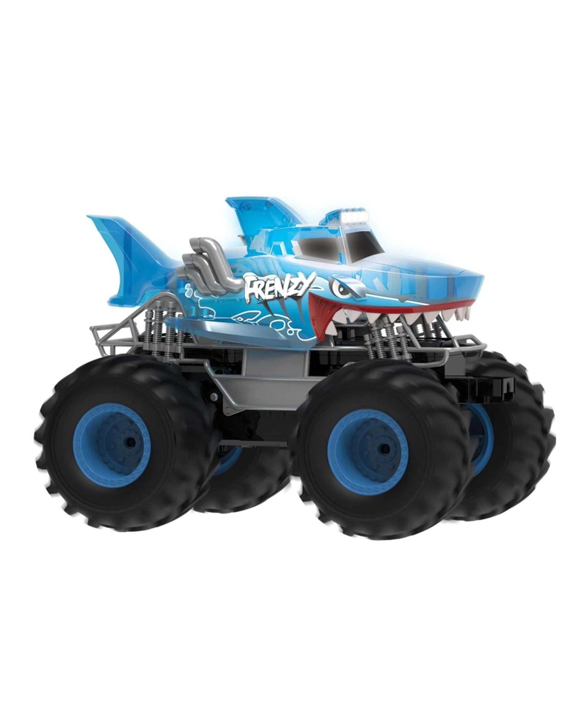 1 Revolt RC Radio Control Amphibious Shark Wheelie Monster, 1 of 5