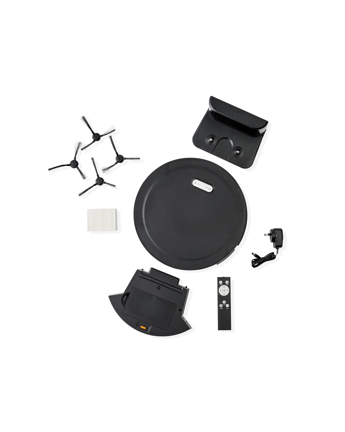 8 Robotic Vacuum - Black, 8 of 10