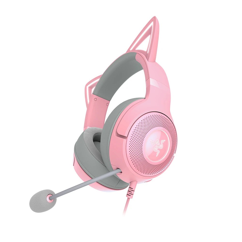 1 Razer Kraken V2 Kitty Ears Gaming Headset - Pink
 - Pink, 1 of 3