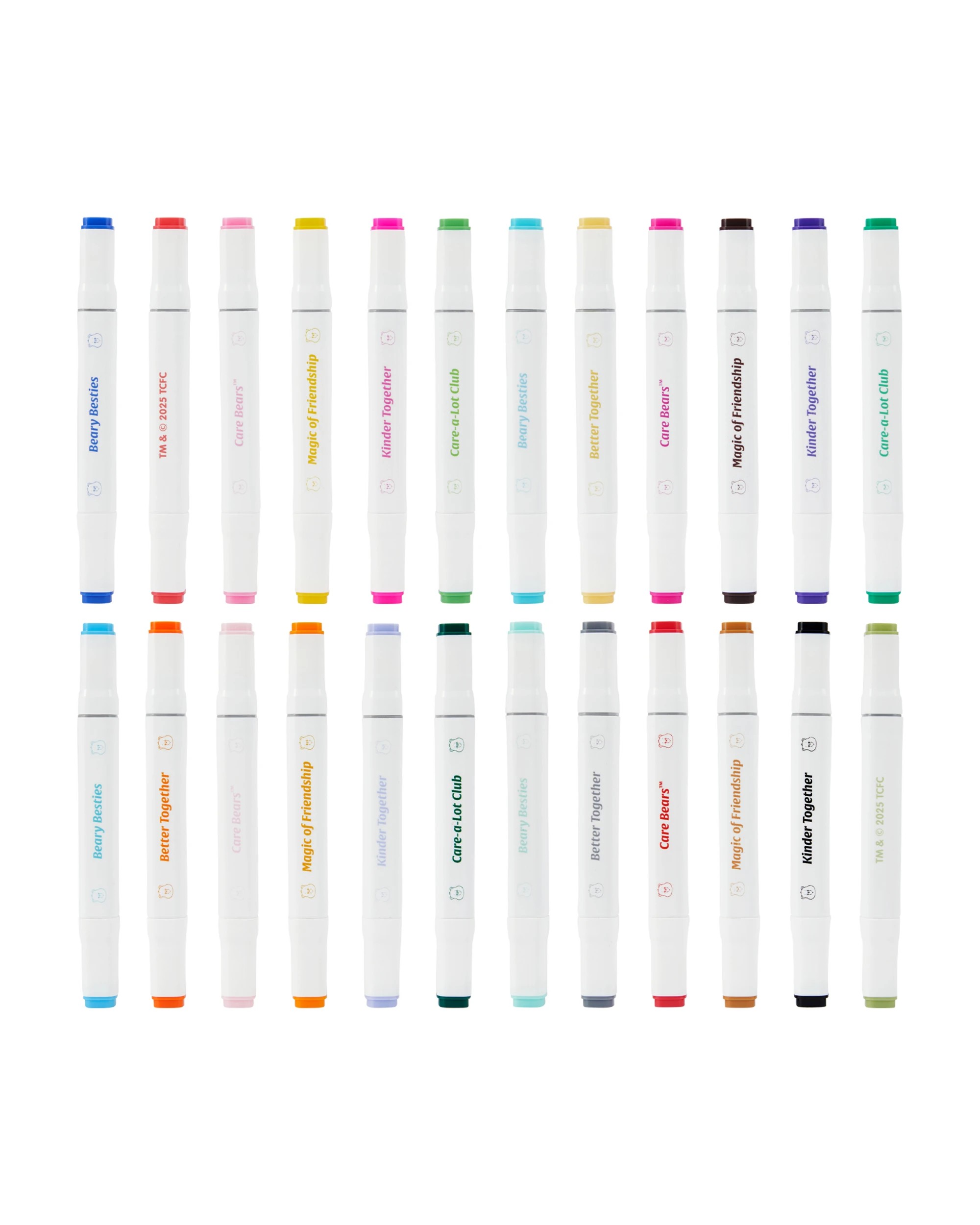 3 24 Pack Care Bears Double Ended Markers, 3 of 9