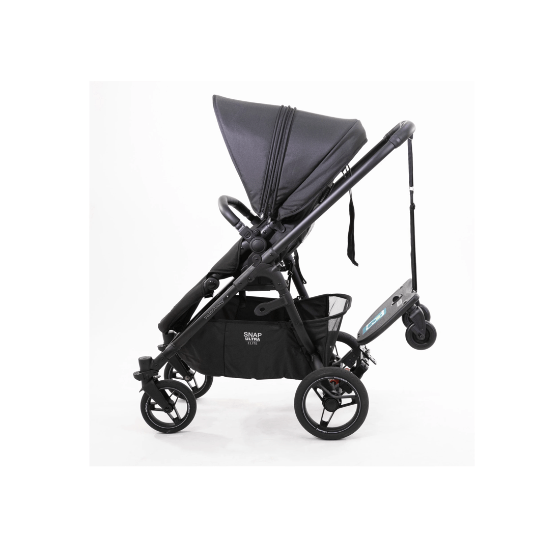 8 Vee Bee Ez Rider Stand Sit Toddler Tandem Seat Board Connector For Stroller Pram
 - Black, 8 of 9