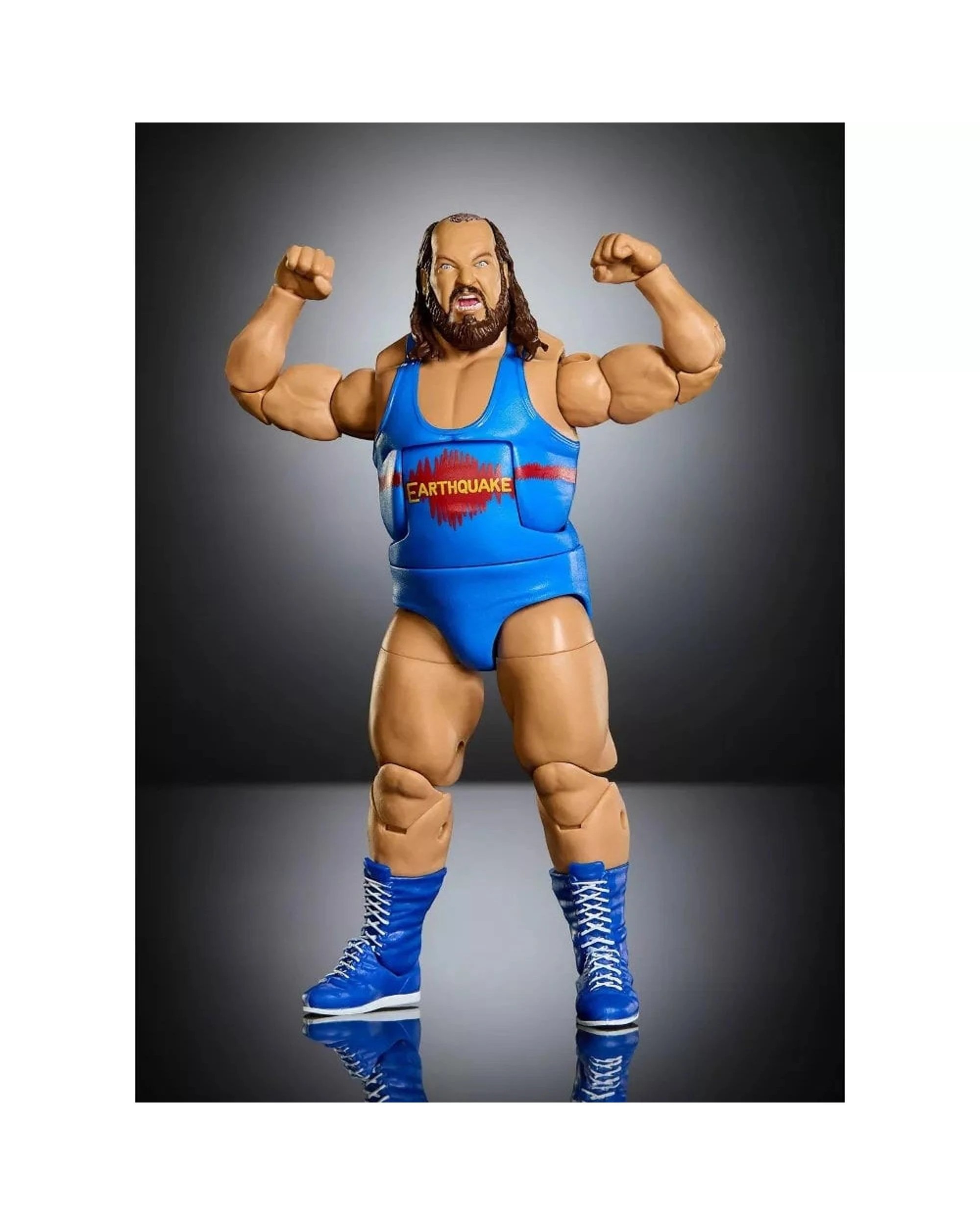 3 WWE Elite Collection Legends Earthquake Action Figure, 3 of 6