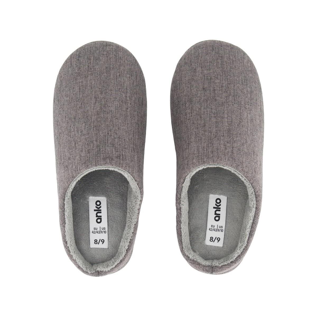 2 Slipper Scuffs GREYISH CHARCOAL, 2 of 3