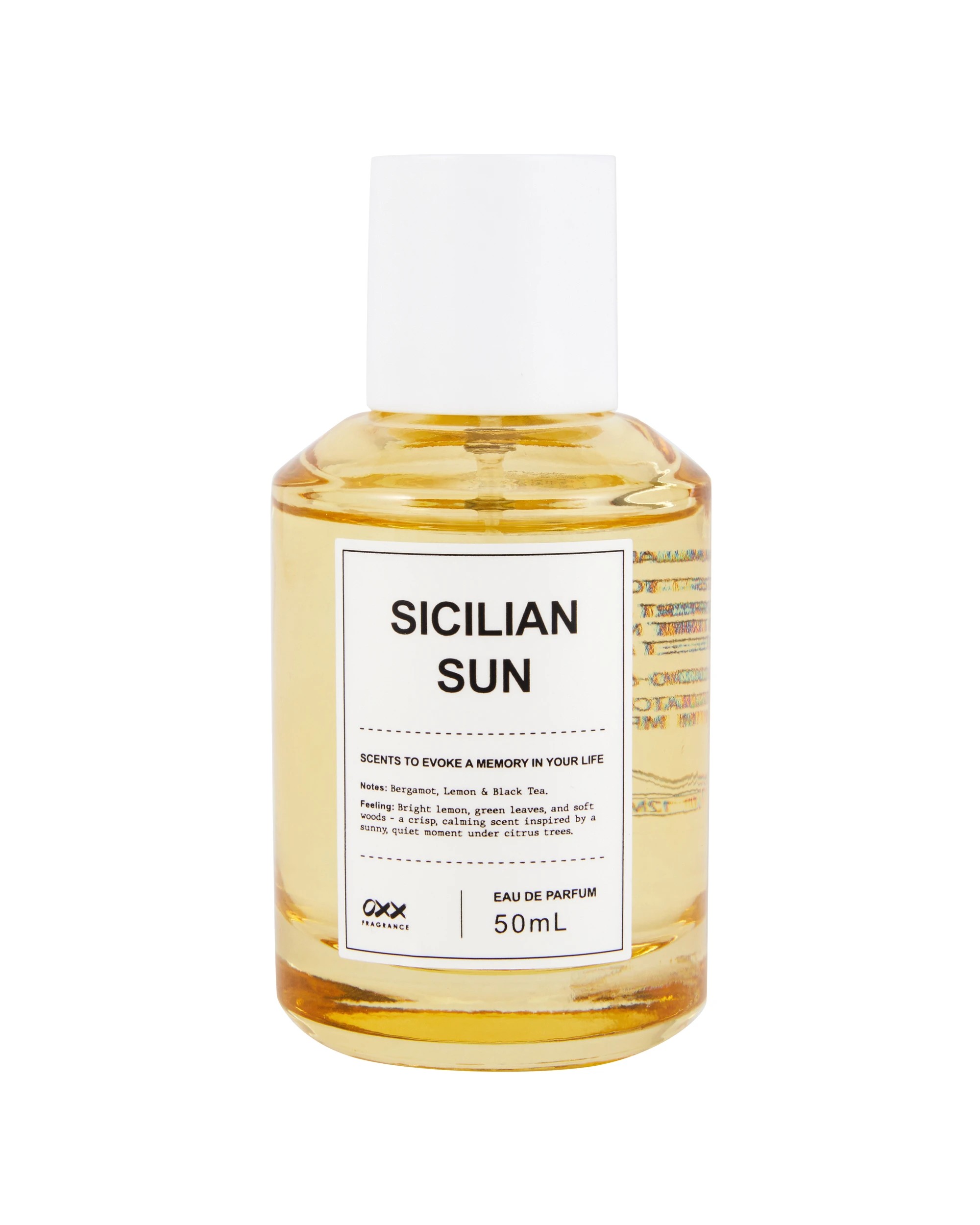 2 OXX Fragrance Sicilian Sun Eau De Parfum 50ml - Bergamot, Lemon and Black Tea, 2 of 7