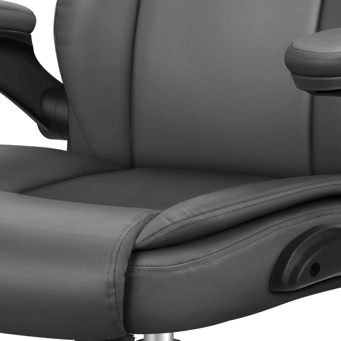 7 Alfordson Massage Office Chair Executive Computer Gaming Seat PU Leather - Grey, 7 of 10