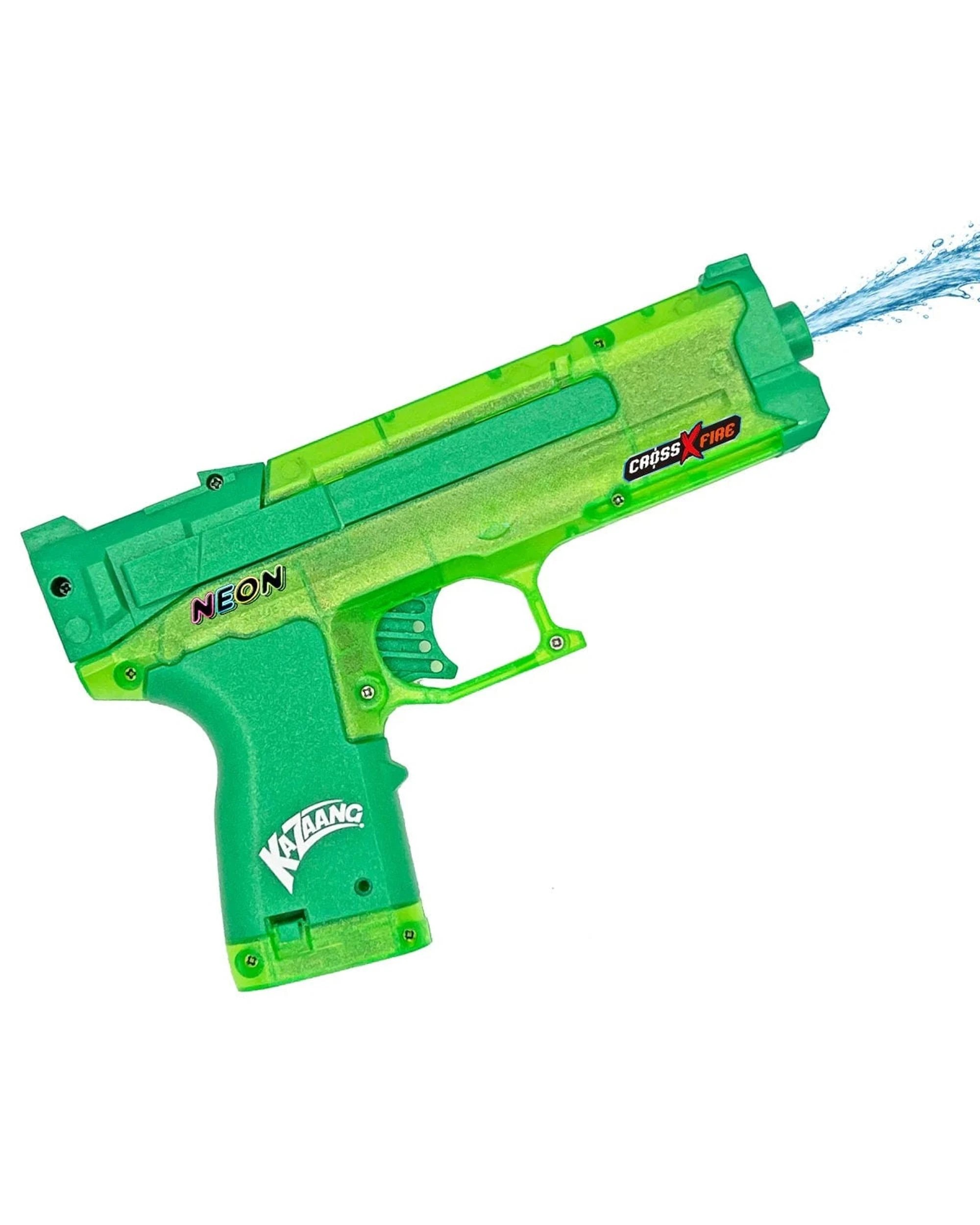 3 Kazaang CrossXFire AquaZ Electric Neon Green Water Gun, 3 of 3