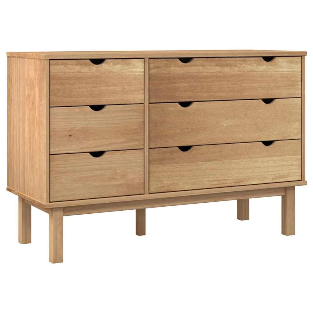 2 Vidaxl Drawer Chest - Brown, 2 of 10