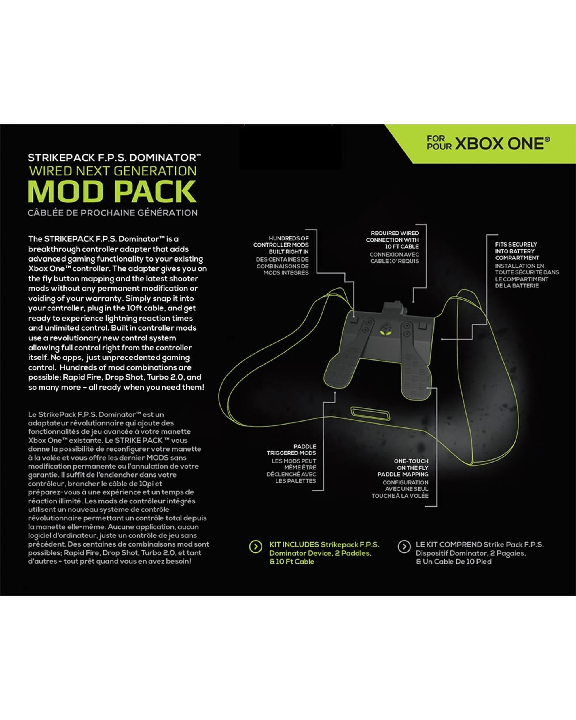 7 Collective Minds Dominator Strike Pack for the Xbox One - Black, 7 of 7