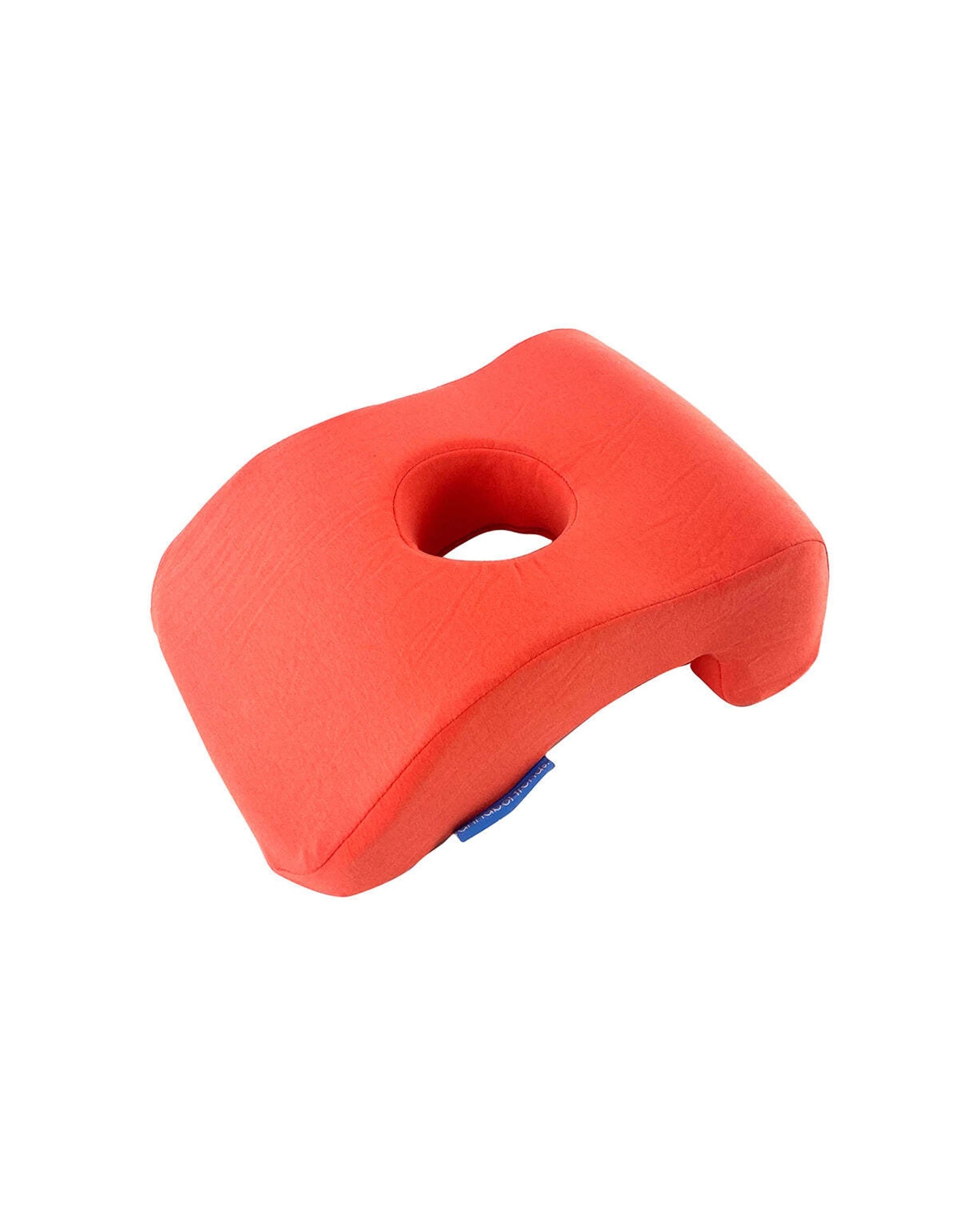 1 Annabel Trends Breathe Easy Beach Pillow Ergonomic Memory Foam 30x23cm Coral - Orange, 1 of 3