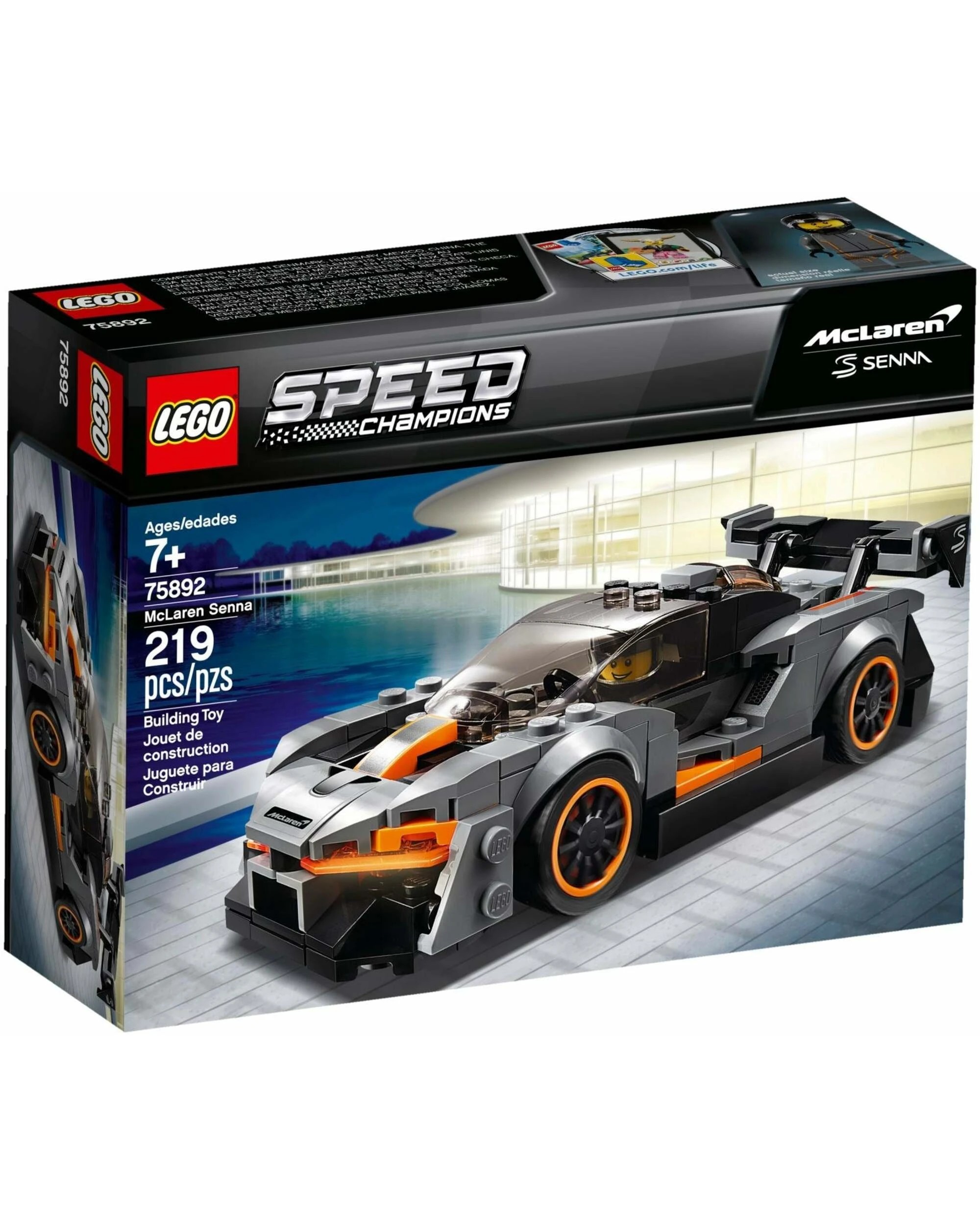 1 LEGO 75892 Speed Champions McLaren Senna, 1 of 4