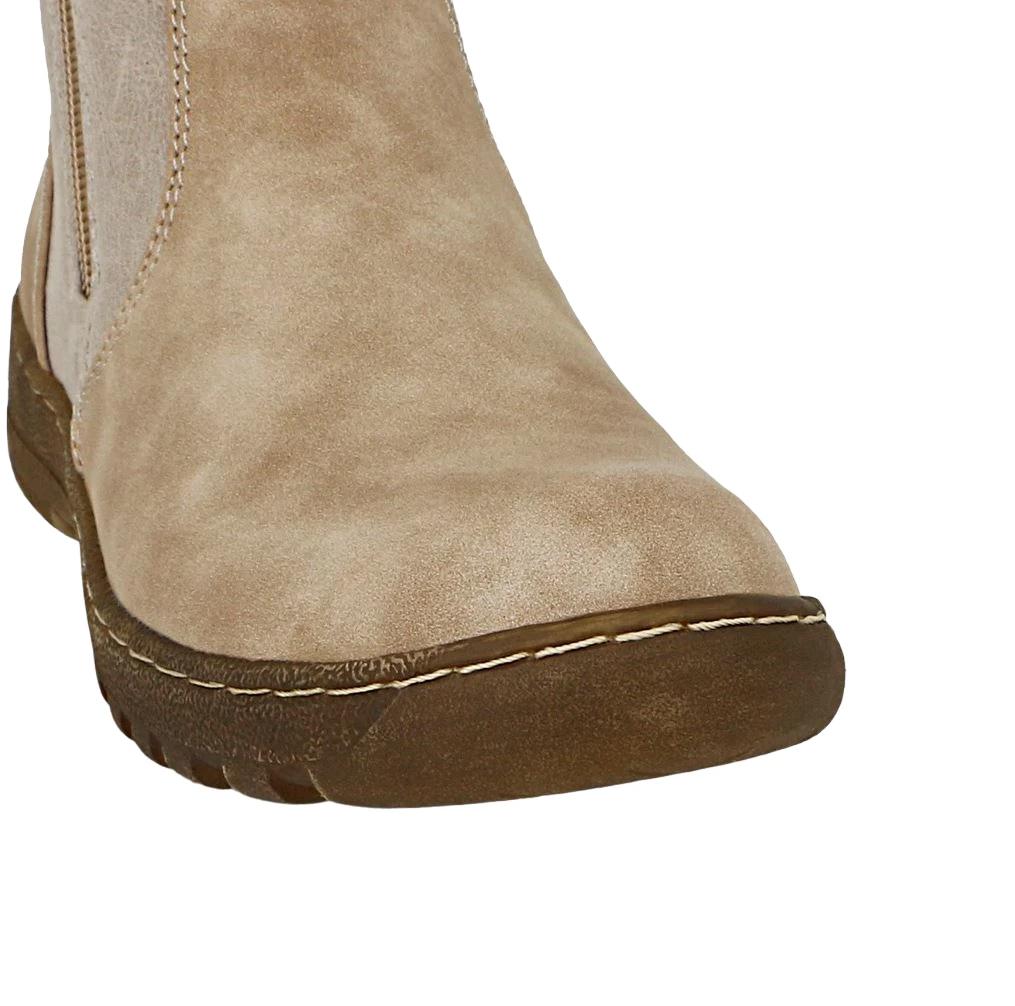 3 Bellissimo Womens Noon Shoes Dress Winter Boots NATURAL, 3 of 3