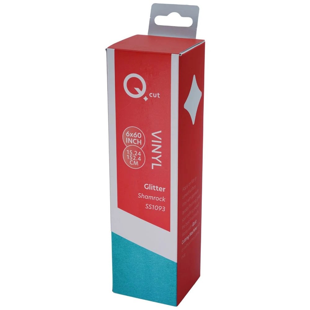 1 Qcut Specialty Vinyl Obsidian Glitter, 1 of 3