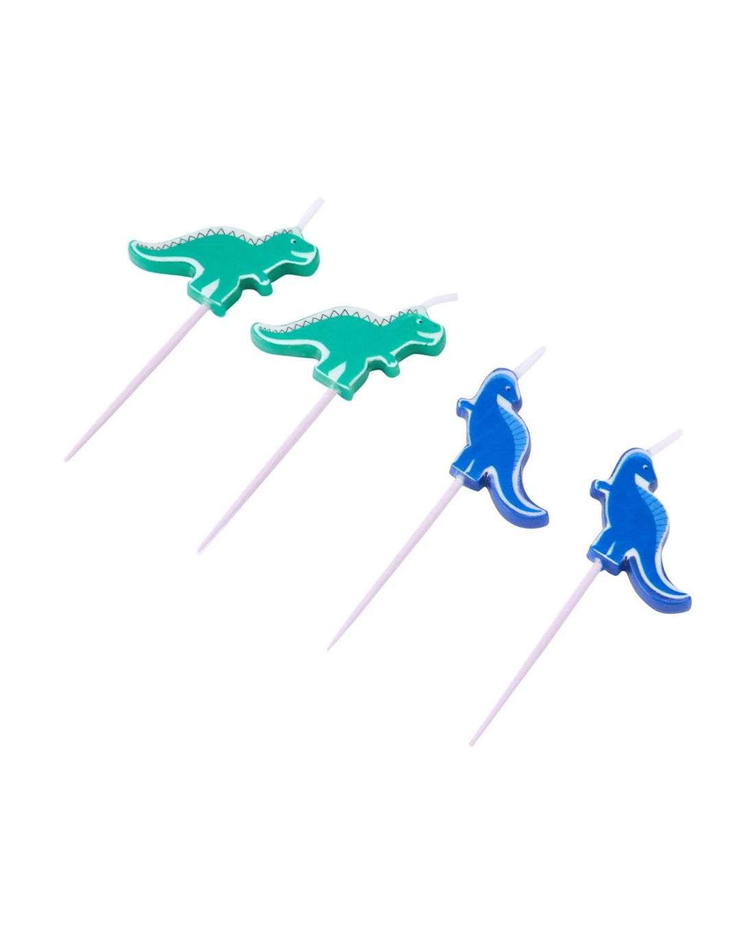 4 8 Pack Dinosaur Candles, 4 of 7